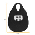 Lixeira Automotiva Cambio Logo Jeep Carpete Bordado - imagem adicional 1