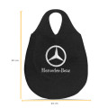 Lixeira Automotiva Cambio Logo Mercedes Benz Carpete Bordado - imagem adicional 1